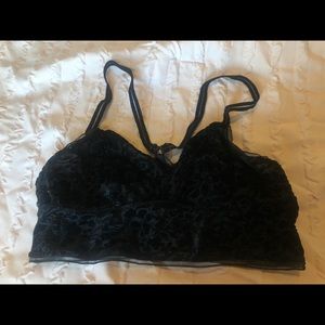 aerie floral lace bralette